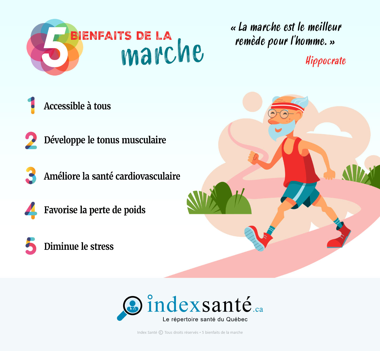 5 bienfaits de la marche