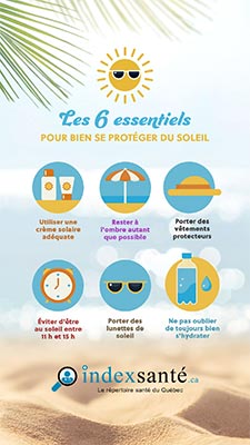 Bien se protéger du soleil et des rayons UV