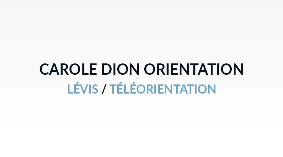 Carole Dion, conseillère d'orientation